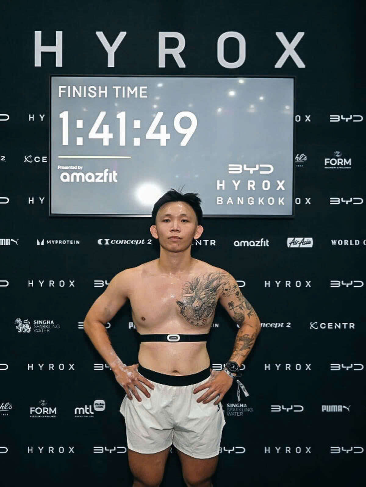 Hyrox Bangkok indoor event