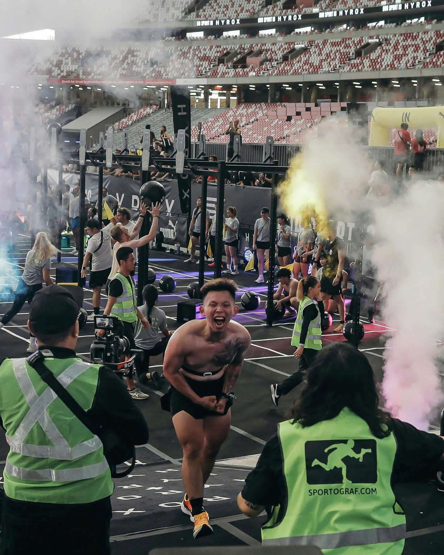 Hyrox Singapore farmers carry